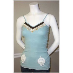 JET Lace Trim Tank
